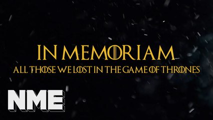 In Memoriam: all those we lost in the Game Of Thrones