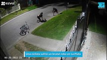 Una ciclista sufrió un brutal robo en La Plata