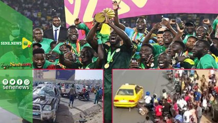 Victoire et accueil des Lions : Des accidents, des morts et des centaines de blessés dénombrés