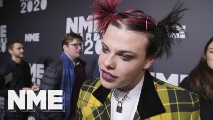 "We're a family!" - Yungblud thanks his dedicated fans at the NME Awards 2020