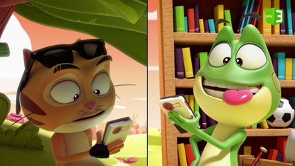 إستخدام سئ للهاتف من قبل كايلو والسيد قط