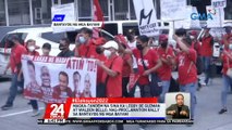 Magka-tandem na sina Ka Leody De Guzman at Walden Bello, nag-proclamation rally sa Bantayog ng mga Bayani | 24 Oras