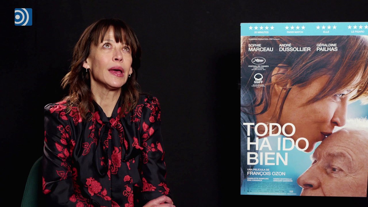 Entrevista a Sophie Marceau por la película 'Todo ha ido bien
