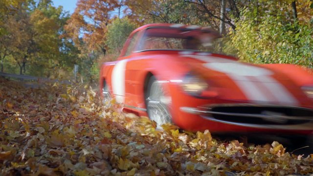 La ŠKODA 1100 OHC Coupé reconstituée dans les rues de Prague