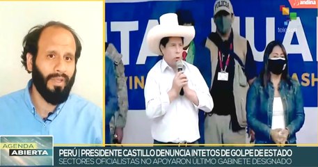 Congresistas de oposición peruana anuncian promover vacancia presidencial