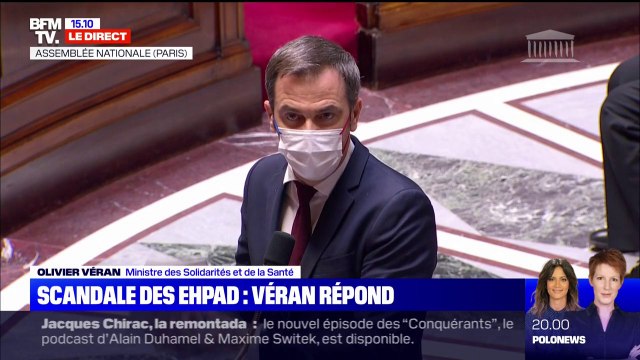 Olivier Véran: C'est l'ensemble de la prise en charge et de l'accueil des personnes âgées en perte d'autonomie que nous voulons revisiter