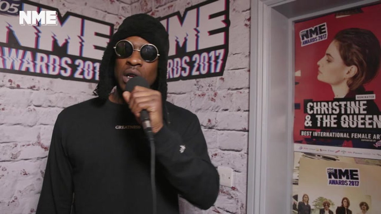 Skepta calls Stormzy a "blessing to earth" @ VO5 NME Awards 2017