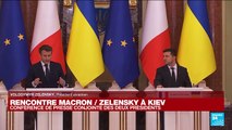 En direct : la conférence de presse d'Emmanuel Macron et Volodimir Zelensky à Kiev