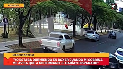 Yo estaba durmiendo en bóxer cuando mi sobrina me avisa que a mi hermano le habían disparado