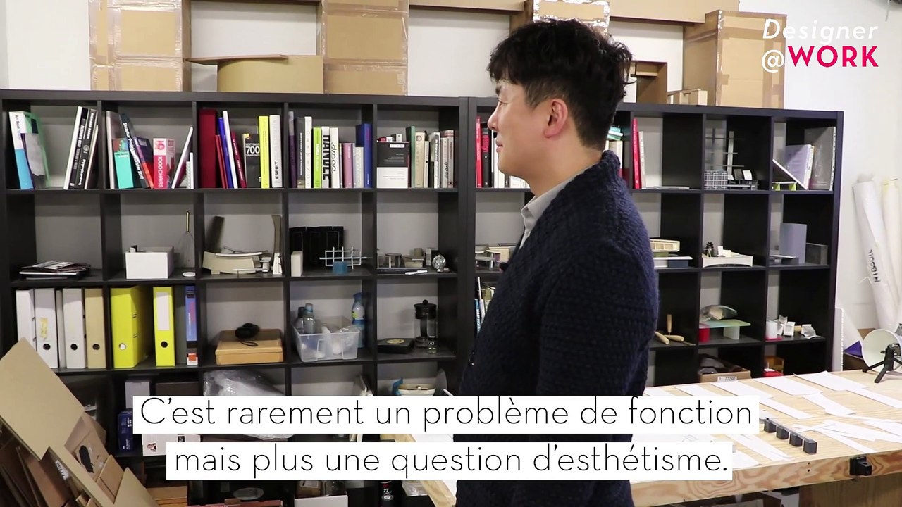 Wonmin Park, designer at work