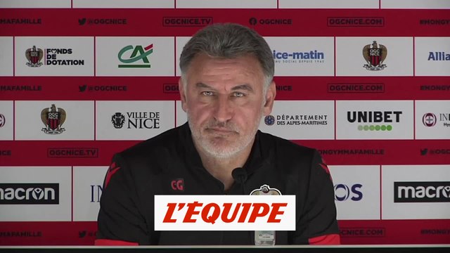 Galtier : « Ce qui est passé est passé » - Foot - Coupe - Nice