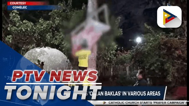 COMELEC implements ‘Oplan Baklas’ in various areas, monitors possible violations during conduct of in-person campaigning | via Karen Villanda