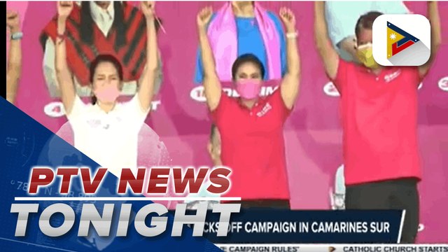 Leni-Kiko tandem kicks off campaign in Camarines Sur | via Kenneth Paciente