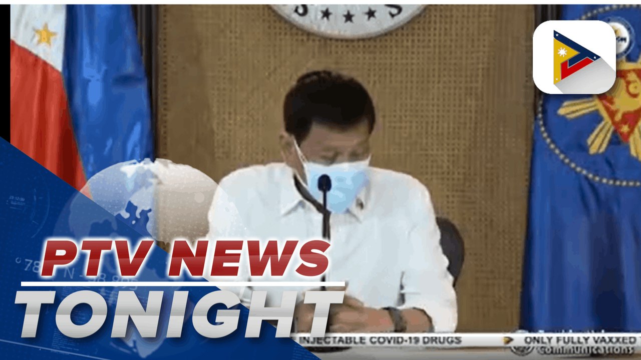 PRRD floats possibility of supporting a presidential bet, maintains very good net satisfaction rating | via Mela Lesmoras