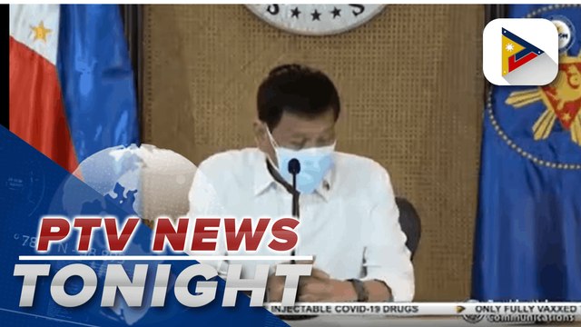 PRRD floats possibility of supporting a presidential bet, maintains very good net satisfaction rating | via Mela Lesmoras