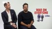Alexander Skarsgård and Michael Peña talk War On Everyone