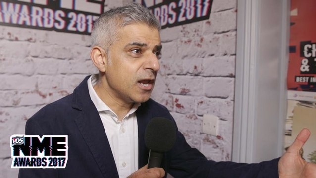 Sadiq Khan on saving London's night live - VO5 NME Awards 2017