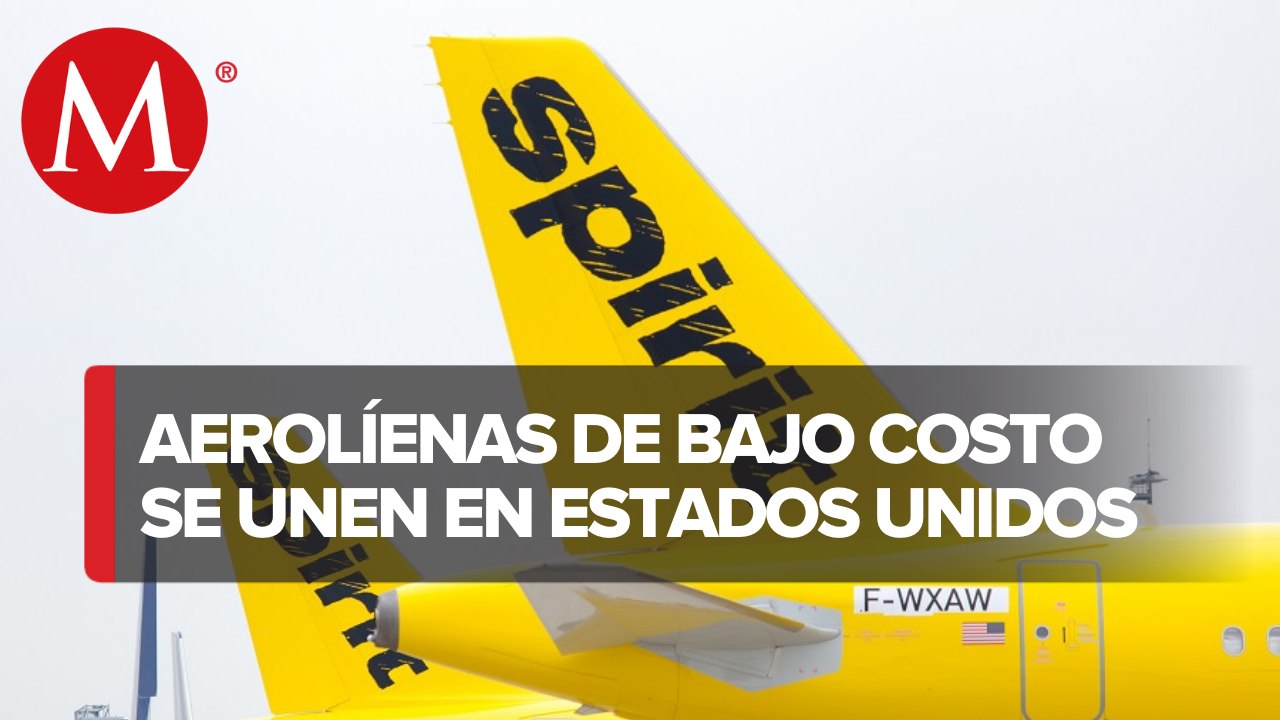 Frontier Airlines compra Spirit; competirá con las compañías más grandes en EU
