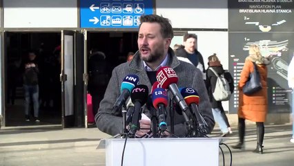 Rozvoj hlavnej stanice v Bratislave - TK ministra dopravy A. Doležala