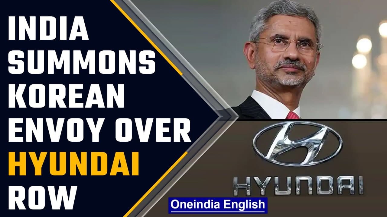 Hyundai Pak Row: Indian government summons Korean envoy |Oneindia News