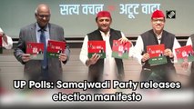 UP Polls: Samajwadi Party releases election manifesto