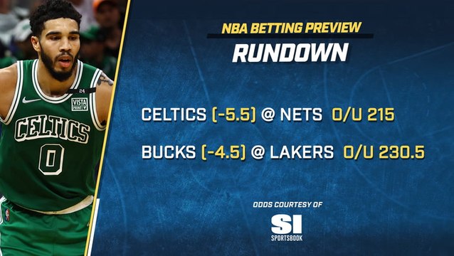 NBA Best Bets: The Celtics and Bucks Go on the Road as Favorites