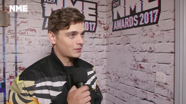 Martin Garrix at the V05 NME Awards 2017