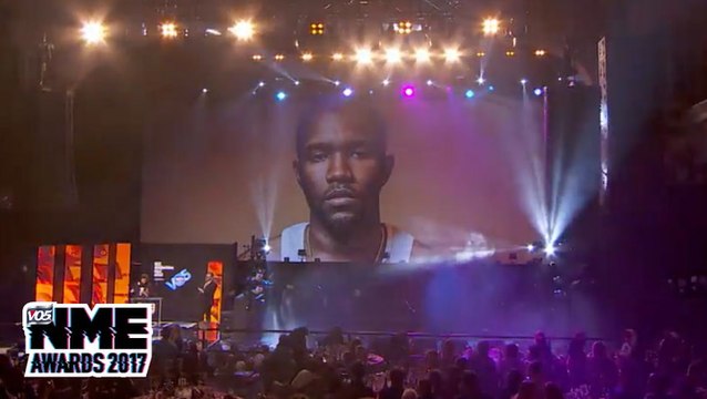 Frank Ocean wins Best International Male at the NME Awards 2017