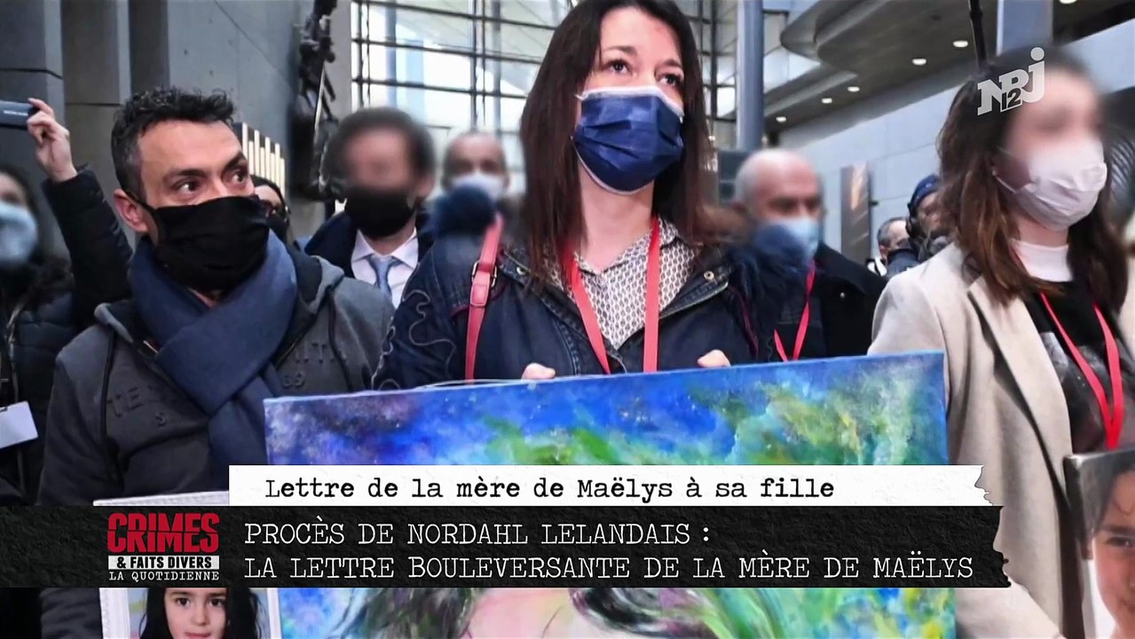 Ecoutez la lettre bouleversante de la mère de Maëlys lue devant Nordahl Lelandais lors du procès à Grenoble