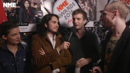 NME AWARDS 2016: WOLF ALICE POST AWARD