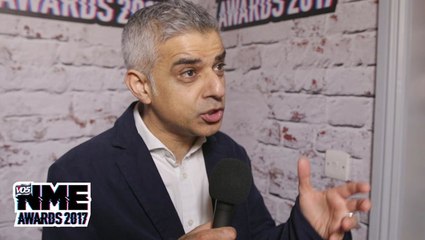 Sadiq Khan on Notting Hill Carnival's future - VO5 NME Awards 2017