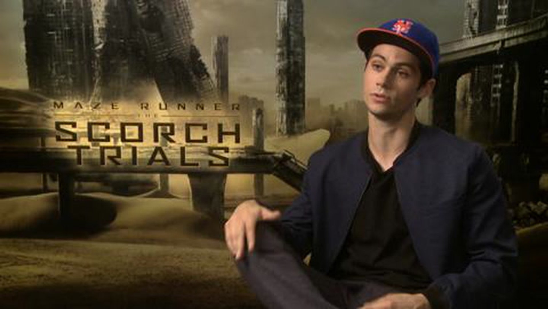 The Maze Runner The Scorch Trials Exclusive Interview with Dylan O Brien Kaya Scodelario