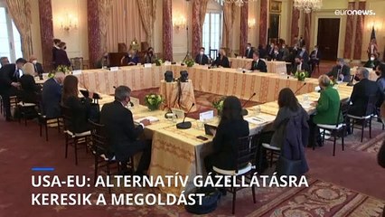 Alternatív gázellátásra keresi a megoldást az EU és az USA