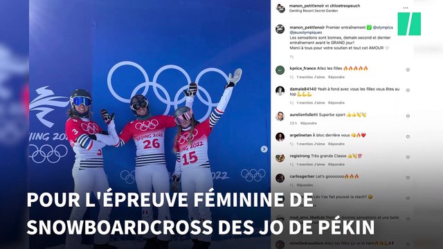 La famille de la snowboardeuse Chloé Trespeuch organise ses propres JO pour la soutenir