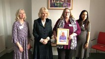 Camilla champions 'fantastic' work of domestic abuse charity