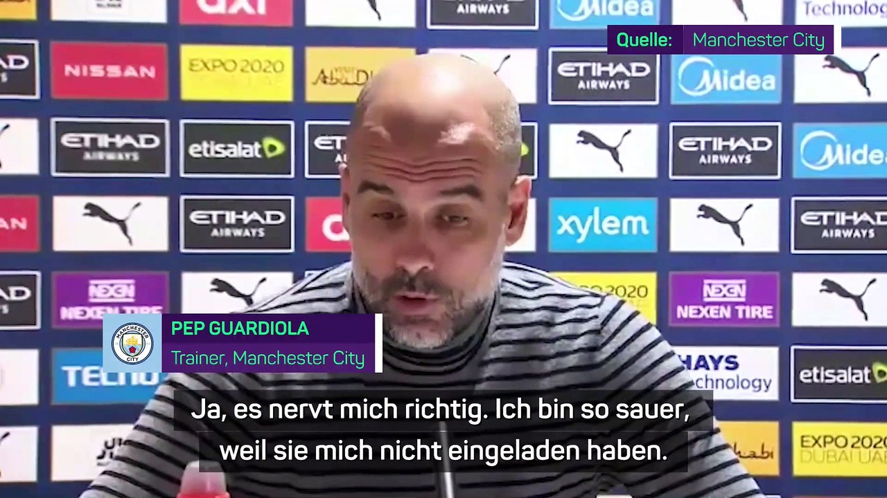 Guardiola zu City-Party: 'Spieler kennen Risiken'