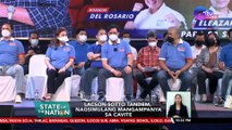 Lacson-Sotto Tandem,nagsimulang mangampanya sa Cavite | SONA