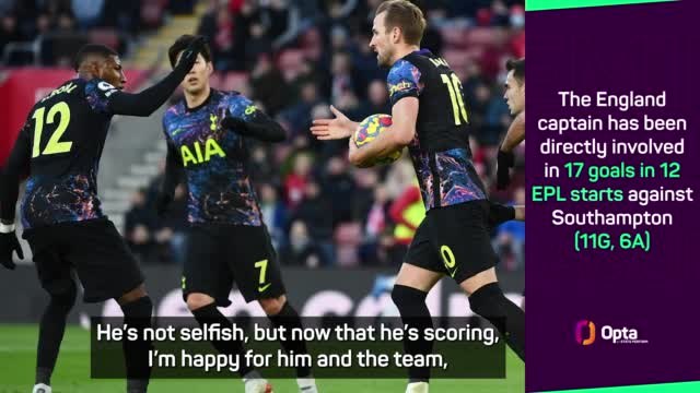 Conte was never 'worried' about resurgent Kane's slow start