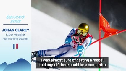 'Never give up in life' says oldest alpine medallist Clarey