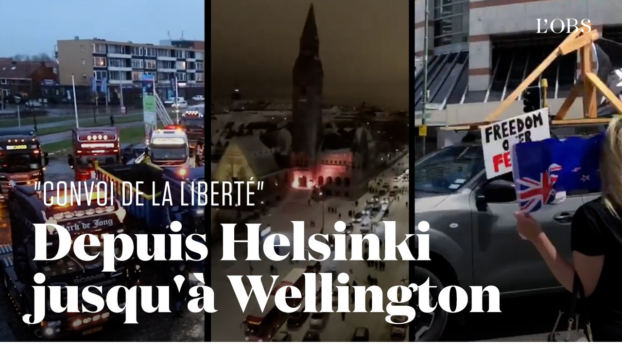 Aux quatre coins du monde, des anti-mesures sanitaires s'inspirent des "convois" canadiens