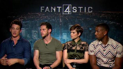 Fantastic Four Exclusive Interview with Cast