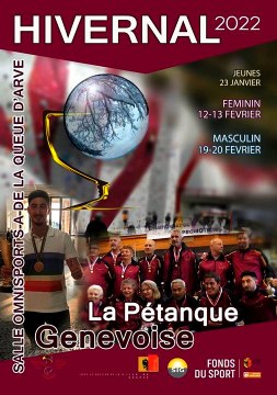 Pétanque Hivernal de Genève 12&13 février // 19&20 février 2022