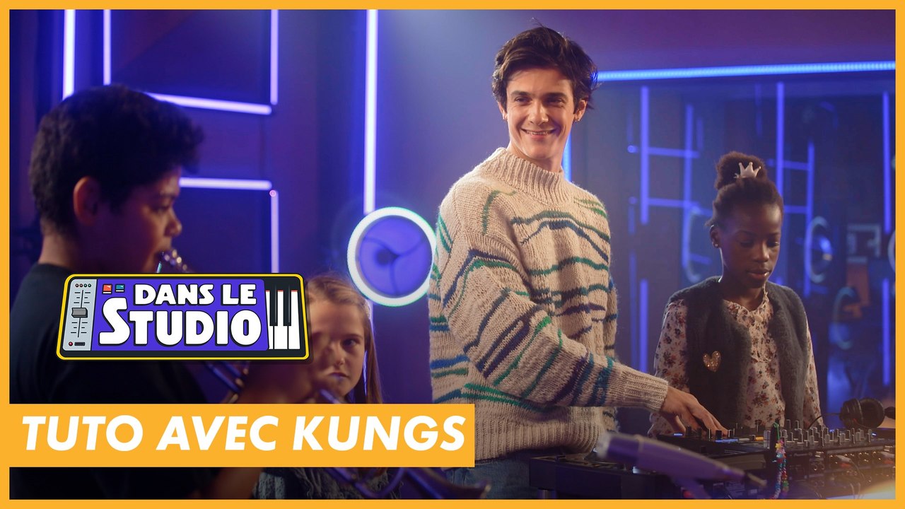 Apprendre à faire du synthé avec Kung’s (Tuto Dans Le Studio) - CANAL+ kids