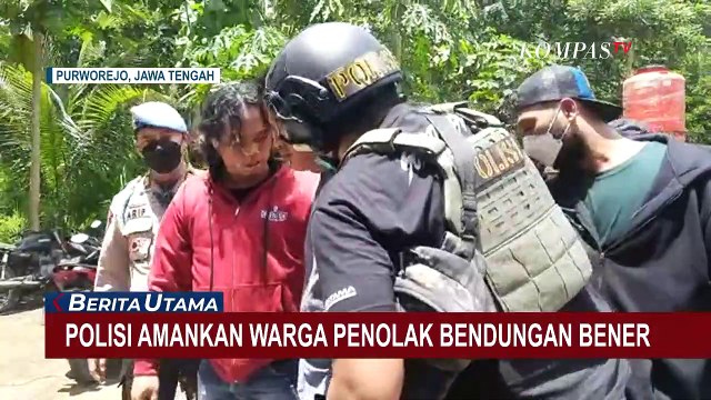 Dianggap Provokator, 20 Warga Penolak Bendungan Bener Diamankan