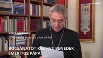 Bocsánatot kér XVI. Benedek pápa a papok által elkövetett szexuális zaklatások intézési módjáért