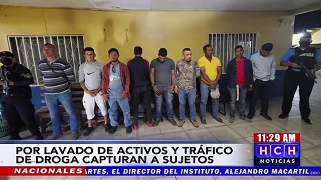 Caen nueve sujetos con droga, armas y más de 190 mil lempiras en El Paraíso