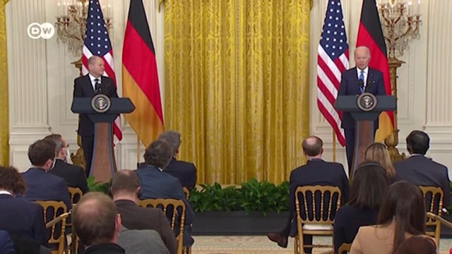 Шольц в США: сигнал Путину? (08.02.2022)