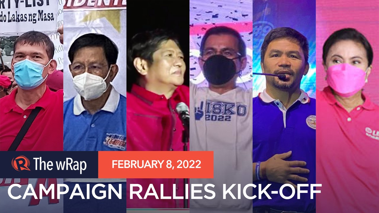 Presidential, vice presidential bets kick off their 2022 proclamation rallies
