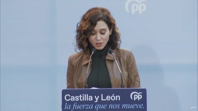 Ayuso defiende un pacto con Vox en CyL aunque no lo necesitara