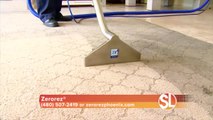 Porter Trepanier of Zerorez® says a clean carpet can improve your home's air quality